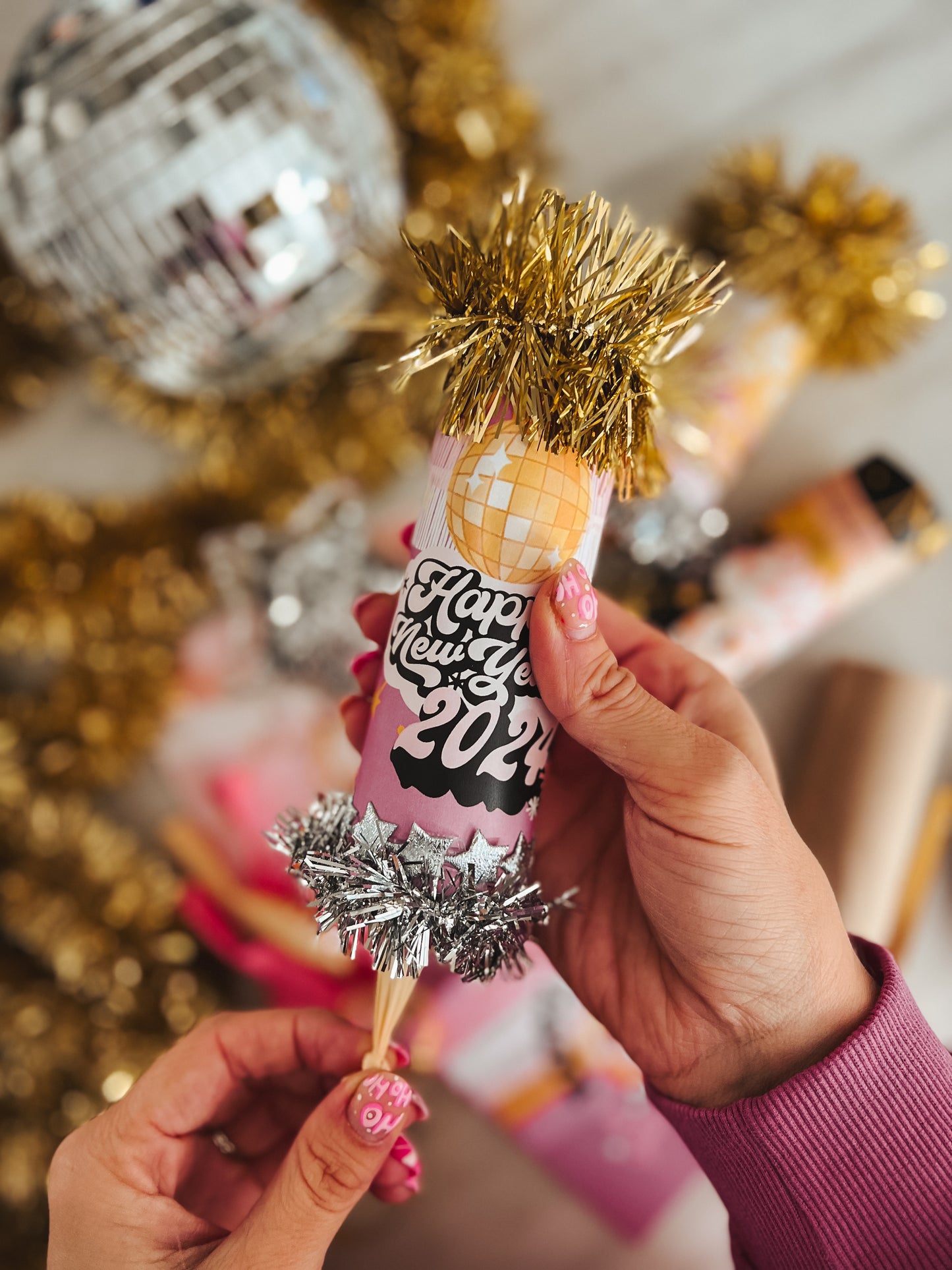 NYE Confetti Popper Wraps