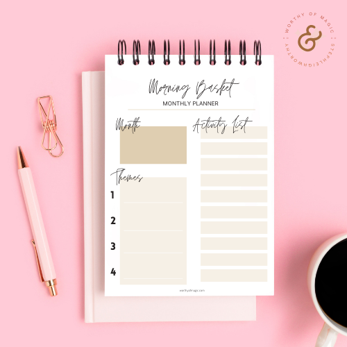 Morning Basket Planner Sheets