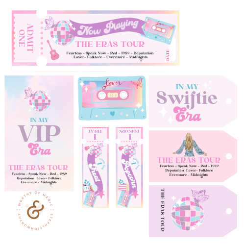 Swifties Era Ticket Set