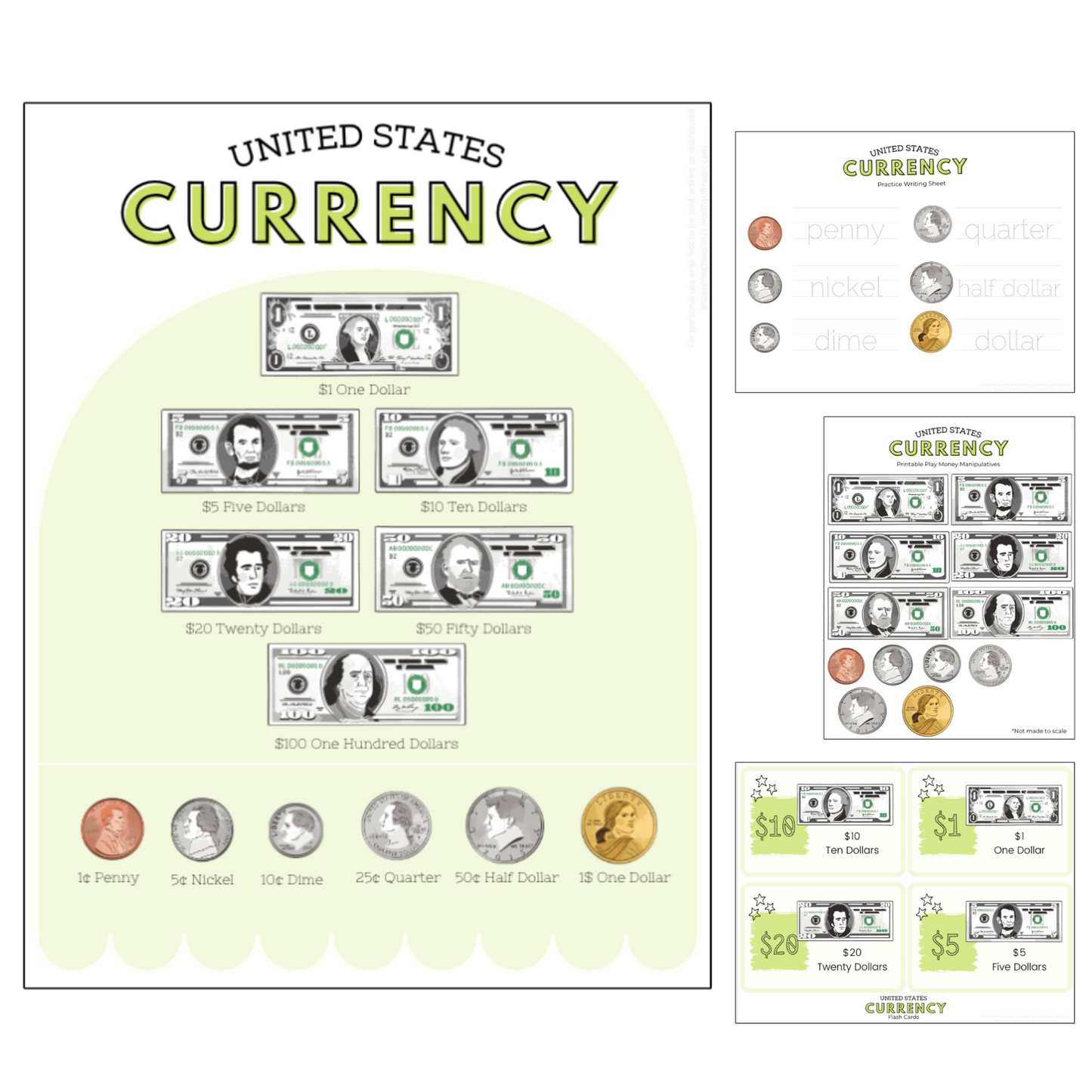 US Currency Money Pack