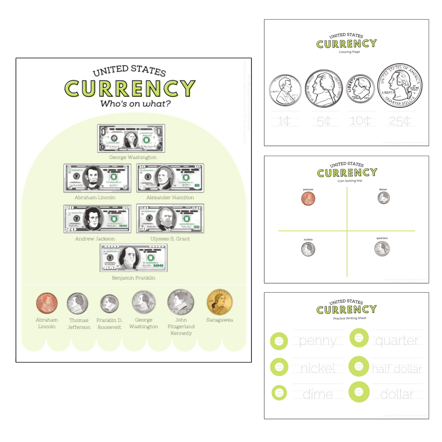 US Currency Money Pack