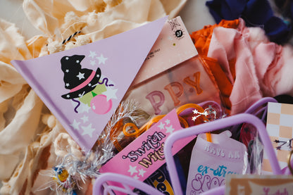 Switch Witch Printable Letter & Tags (Pink Set)