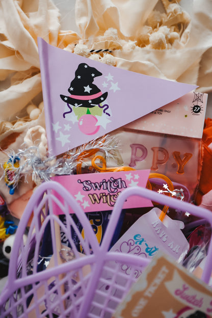 Switch Witch Printable Letter & Tags (Pink Set)