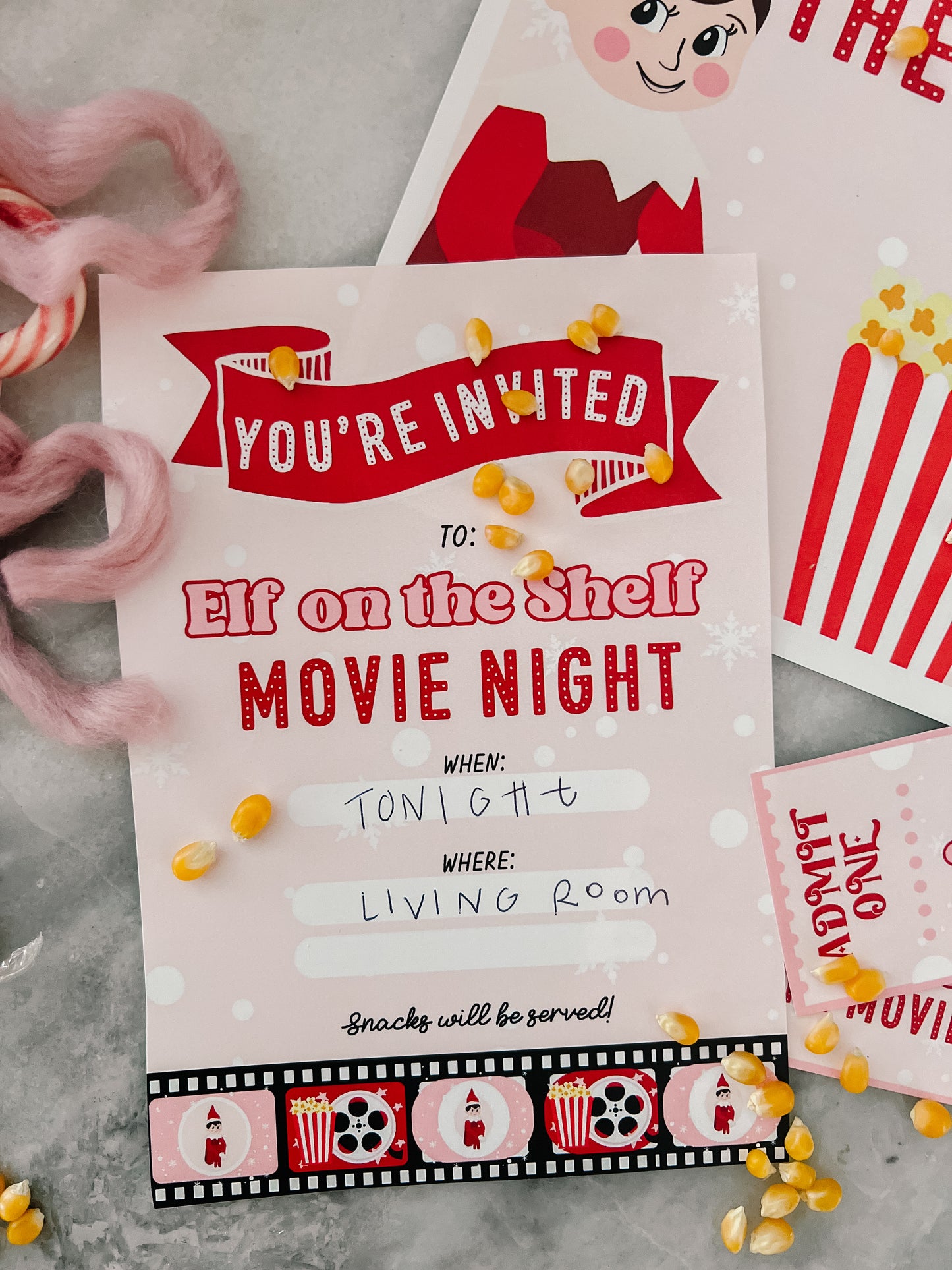 Red Elf Movie Night