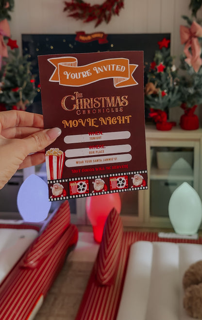 Fancy Santa Movie Night