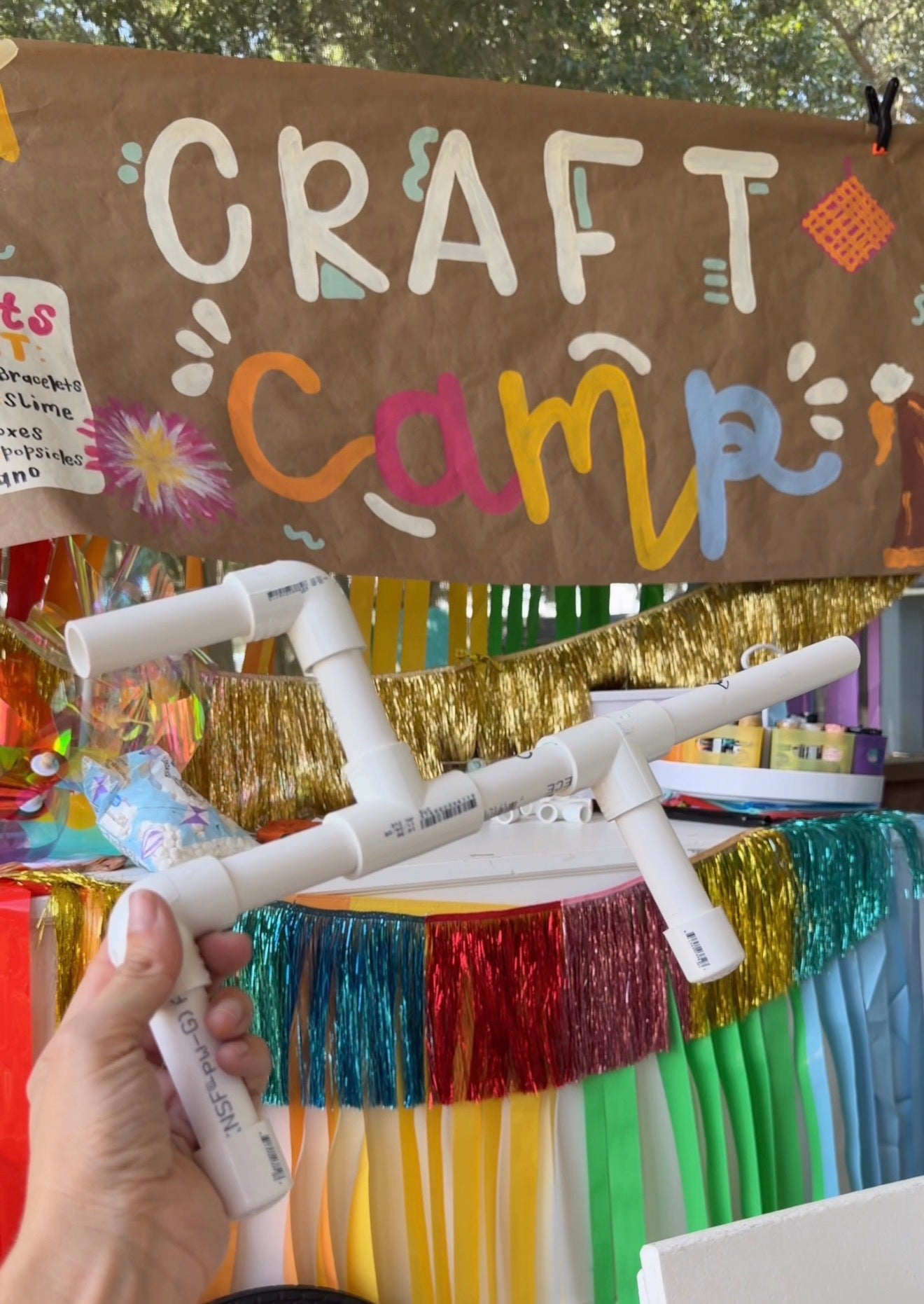Craft Camp - Marshmallow Shooter Instructions